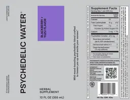 Label for Blackberry + Yuzu Flavor