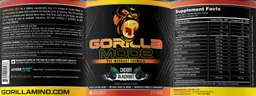 Label for Gorilla Mode Cherry Blackout