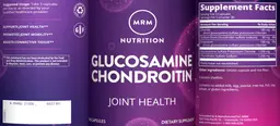 Label for Glucosamine Chondroitin
