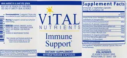 Label for Immune Support