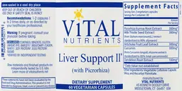 Label for Liver Support II