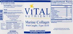 Label for Marine Collagen