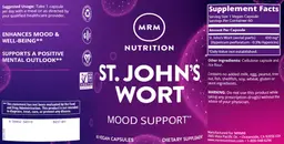 Label for St. John's Wort