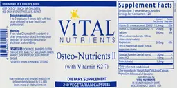 Osteo-Nutrients II (with Vitamin K2-7)