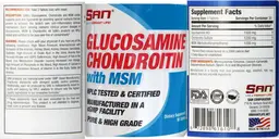 Label for Glucosamine Chondroitin with MSM