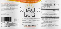 Label for SunActive IsoQ