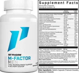 Label for M-Factor Men