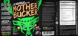 Label for Mother Bucker Franken Juice