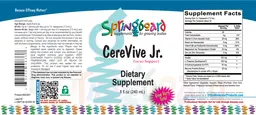 Label for CereVive Jr. Berry
