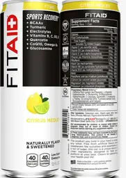 Label for FitAid Sports Recovery Citrus Medley
