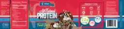 Label for All Natural Protein Chocolate Freak Shake