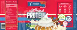 Label for All Natural Protein Cinnamon Frosting