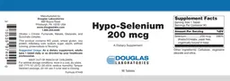 Label for Hypo-Selenium 200 mcg