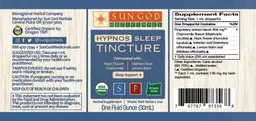 Label for Hypnos Sleep Tincture
