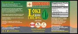 Loki 2000 Drops Orange Natural Citrus Fl