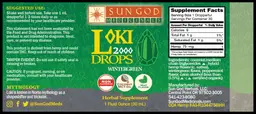 Loki 2000 Drops Wintergreen Mint Flavor