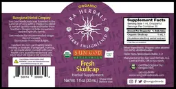 Label for Fresh Skullcap
