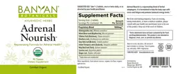 Label for Adrenal Nourish