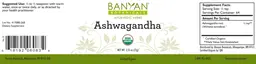 Label for Ashwagandha