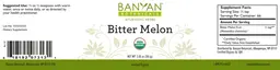 Label for Bitter Melon