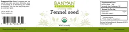Label for Fennel Seed