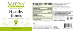 Label for Healthy Bones