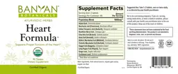 Label for Heart Formula