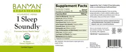 Label for I Sleep Soundly