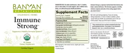 Label for Immune Strong