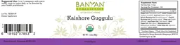 Label for Kaishore Guggulu
