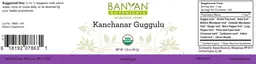 Label for Kanchanar Guggulu