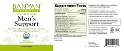 Label for Men's Support