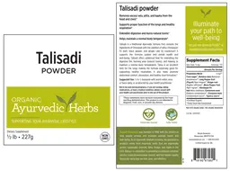 Label for Talisadi Powder