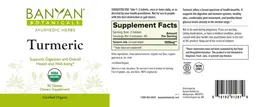Label for Turmeric
