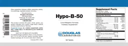 Label for Hypo-B-50 (Low Allergenic Formula)
