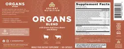 Label for Organs Blend