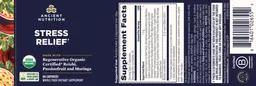 Label for Stress Relief
