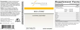 Label for Bio-Zyme