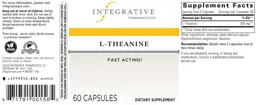 Label for L-Theanine