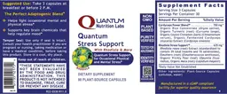 Label for Quantum Stress Support