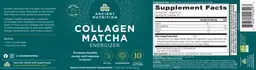 Label for Collagen Matcha Energizer