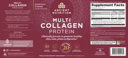 Label for Multi Collagen Protein