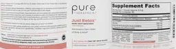 Label for Just Relax Watermelon