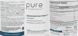 Label for Liposomal Liver Detox +