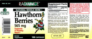 Hawthorn Berries 565 mg