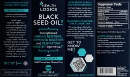 Label for Black Seed Oil