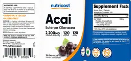 Label for Acai