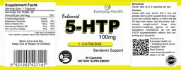 Label for 5-HTP 100 mg