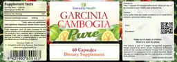 Label for Garcinia Cambogia Pure