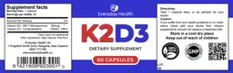 Label for K2 D3
